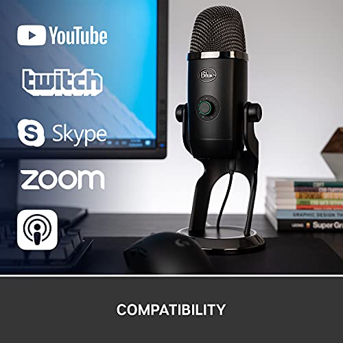 Blue Yeti X Professional USB Condenser Microphone