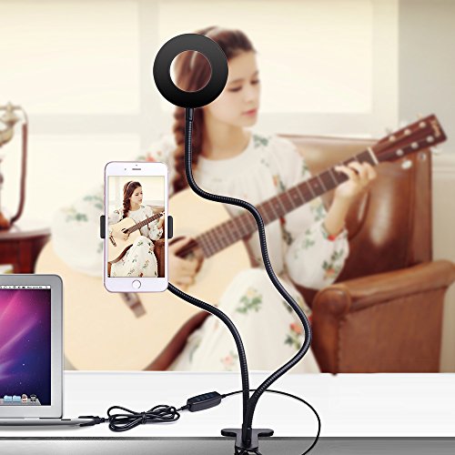 Ring Light with Cell Phone Holder Stand for Live Stream