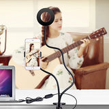 Ring Light with Cell Phone Holder Stand for Live Stream