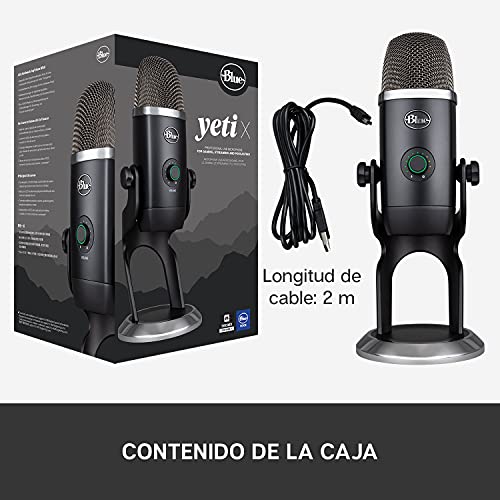 Blue Yeti X Professional USB Condenser Microphone