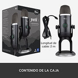 Blue Yeti X Professional USB Condenser Microphone