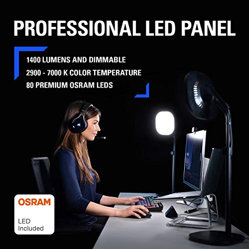 Desk Light for Video Conferencing