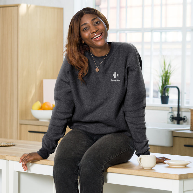 Unisex Sueded Fleece Sweatshirt