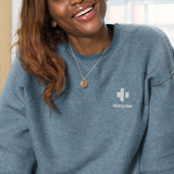 Unisex Sueded Fleece Sweatshirt