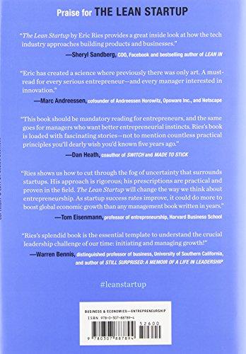 The Lean Startup: How Today's Entrepreneurs Use Continuous Innovation to Create Radically Successful Businesses