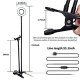Ring Light with Cell Phone Holder Stand for Live Stream