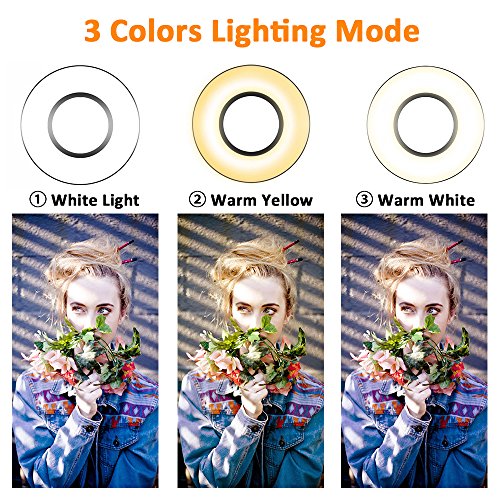 Ring Light with Cell Phone Holder Stand for Live Stream