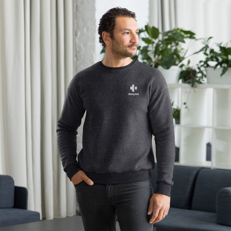 Unisex Sueded Fleece Sweatshirt